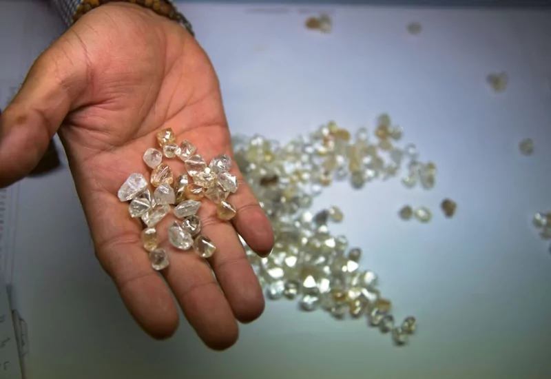 India’s Diamond Industry Faces Setbacks Amid Declining Demand and G7 Sanctions