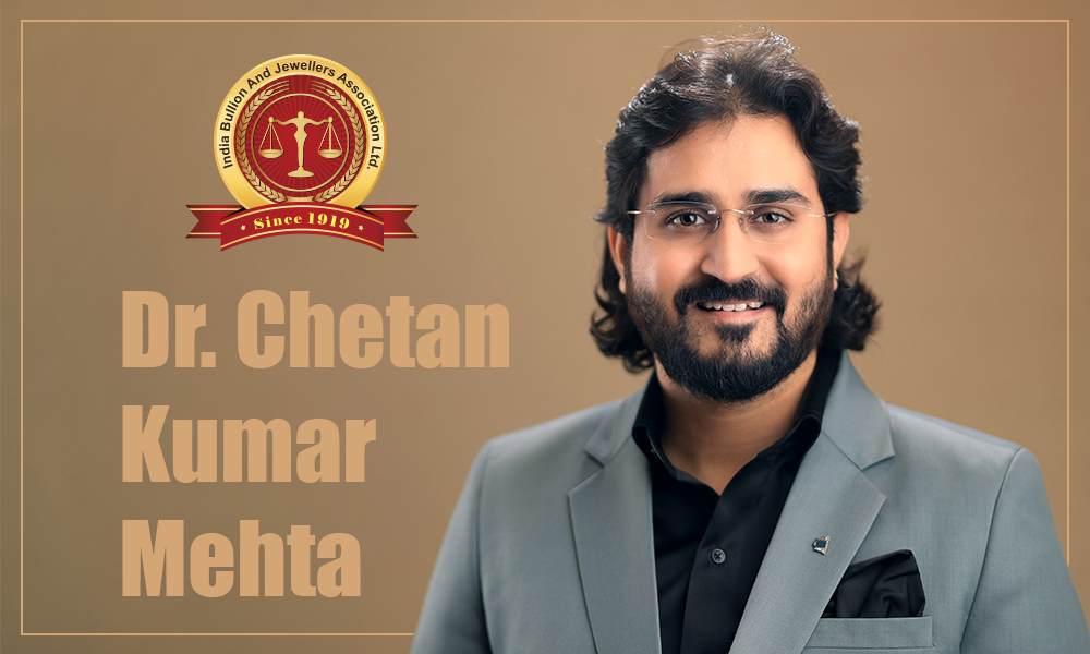 Dr. Chetan Kumar Mehta Resigns as President of IBJA’s Jewellery Division